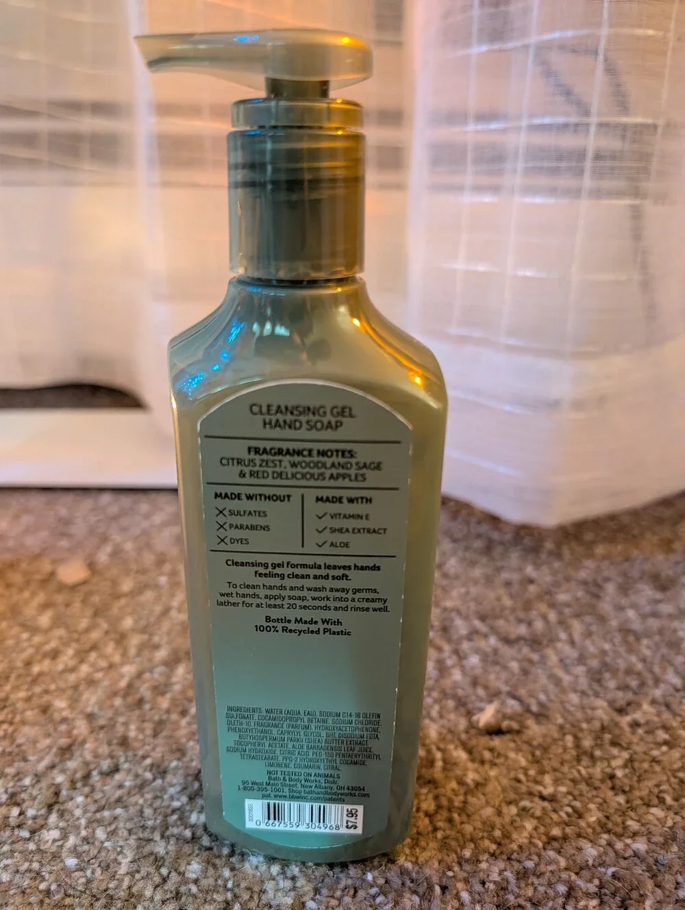 Bath & Body Works Fresh Fall Morning Hand Soap - Olive Green